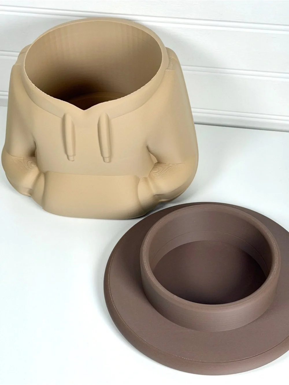 Hoodie Planter Pot, Sweatshirt Flower Pot, Indoor Planter